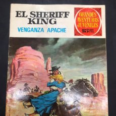 Tebeos: EL SHERIFF KING Nº 12 VENGANZA APACHE 1ª EDICION EDITORIAL BRUGUERA