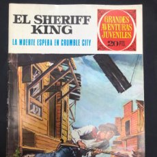 Tebeos: EL SHERIFF KING Nº 16 LA MUERTE ESPERA EN CUMBRE CITY 2ª EDICION EDITORIAL BRUGUERA
