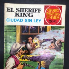 Tebeos: EL SHERIFF KING Nº 18 CIUDAD SIN LEY 2ª EDICION EDITORIAL BRUGUERA