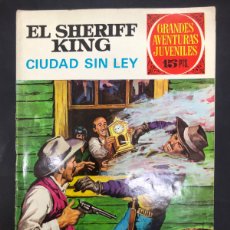 Tebeos: EL SHERIFF KING Nº 18 CIUDAD SIN LEY 1ª EDICION EDITORIAL BRUGUERA