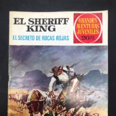 Tebeos: EL SHERIFF KING Nº 21 EL SECRETO DE ROCAS ROJAS 2ª EDICION EDITORIAL BRUGUERA