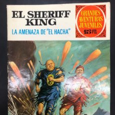 Tebeos: EL SHERIFF KING Nº 35 LA AMENZA DEL HACHA 1ª EDICION EDITORIAL BRUGUERA