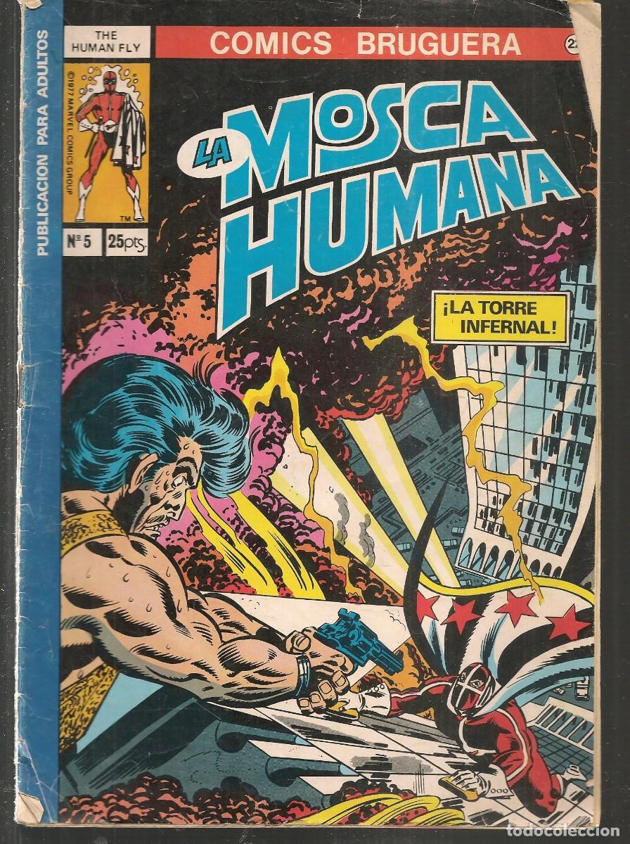 Tebeos: COMICS BRUGUERA. N&ordm; 22. LA MOSCA HUMANA. N&ordm; 5. (MG/C12)