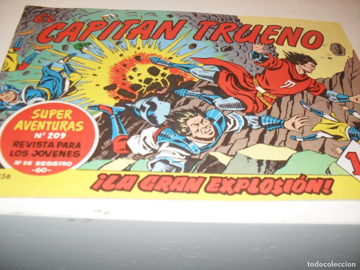 Tebeos: FACSIMIL EL CAPITAN TRUENO 156 LA GRAN EXPLOSION&iexcl;,(DE 618),EDICIONES B,1994,IMPECABLE. - Foto 1