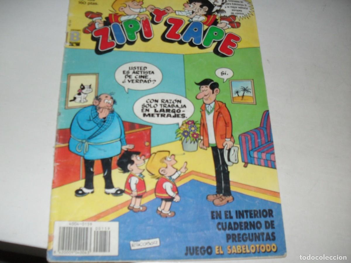 Tebeos: ZIPI Y ZAPE 159,(DE 199).EDICIONES B,1987. - Foto 1