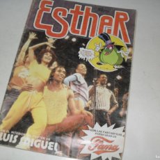 Giornalini: ESTHER 110,(DE 117),ULTIMOS Nº.BRUGUERA,1981-CON POSTER DE LUIS MIGUEL.