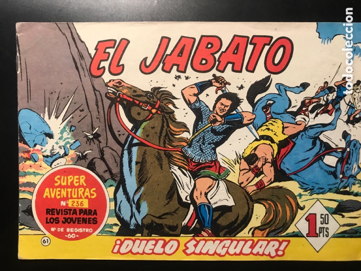 Tebeos: EL JABATO N&ordm;61 Duelo singular - Foto 1