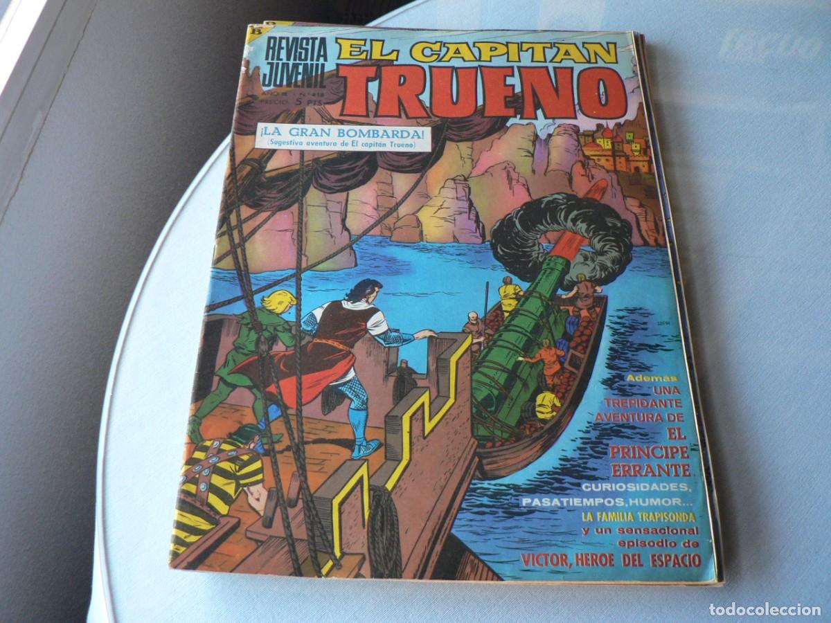 Tebeos: CAPITAN TRUENO EXTRA N&ordm; 418 - Foto 1