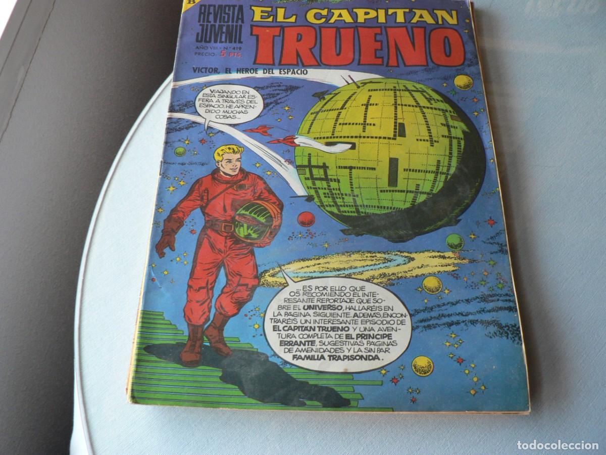 Tebeos: CAPITAN TRUENO EXTRA N&ordm; 419 - Foto 1