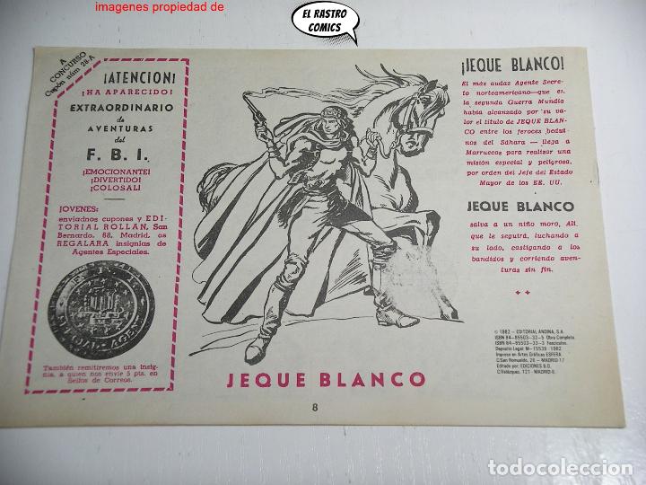 Tebeos: Jeque Blanco n&ordm; 8, reedici&oacute;n facsimil - Foto 2
