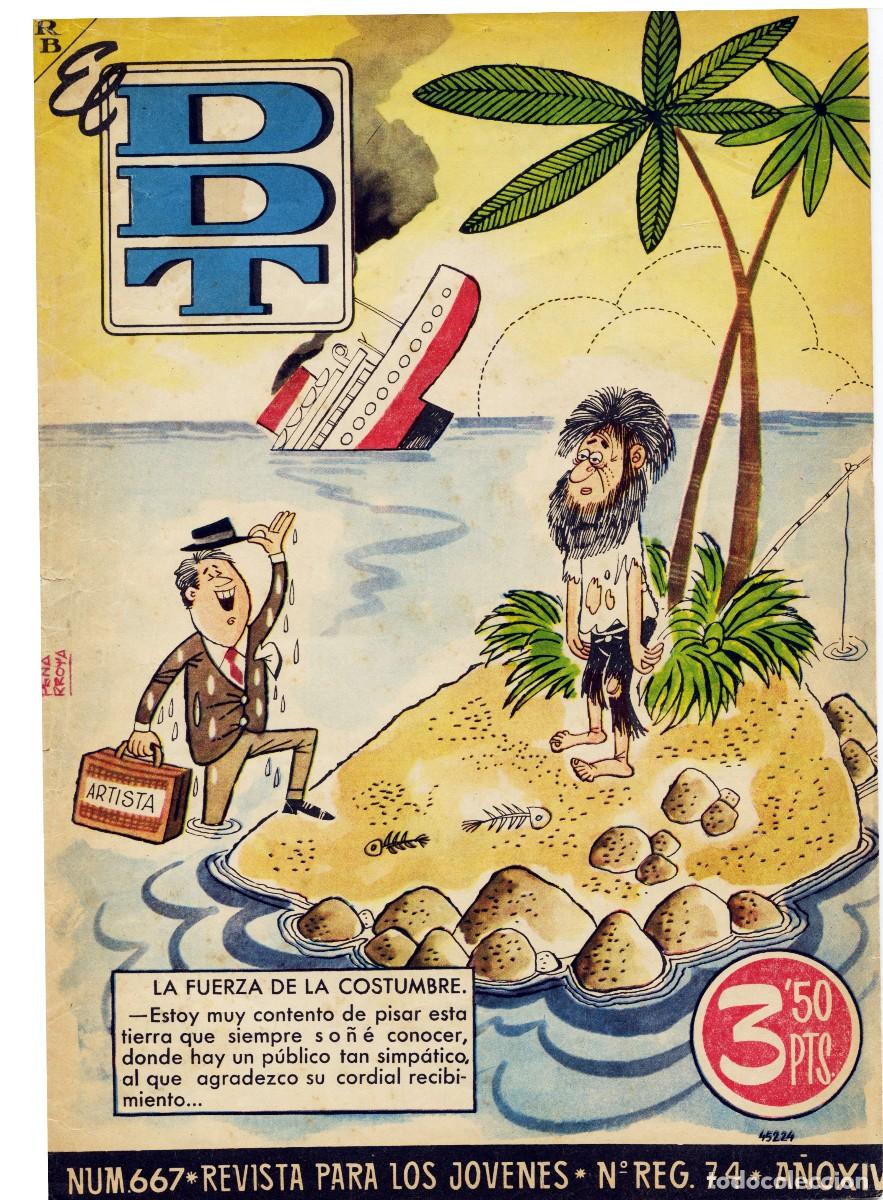 Tebeos: DDT N&ordm; 667 ORIGINAL - BRUGUERA - Foto 1