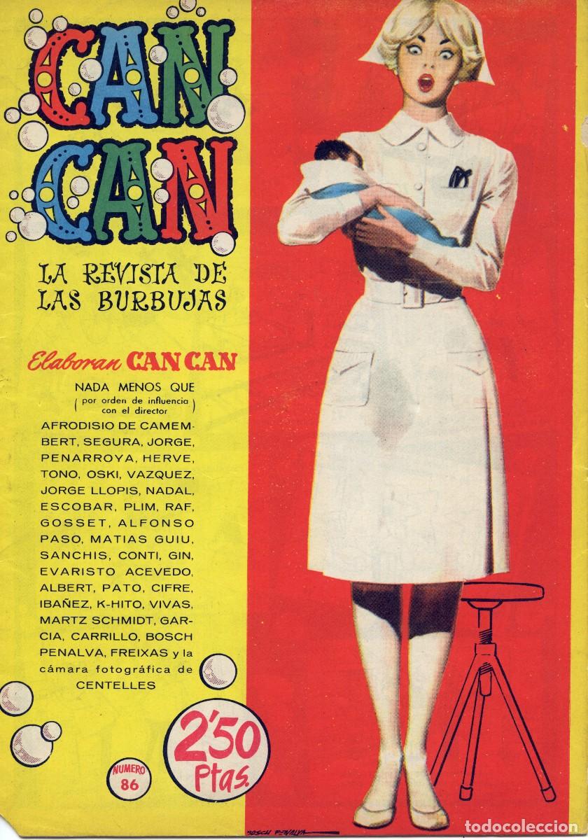 Tebeos: CAN CAN N&ordm; 86 ORIGINAL . BRUGUERA 1959