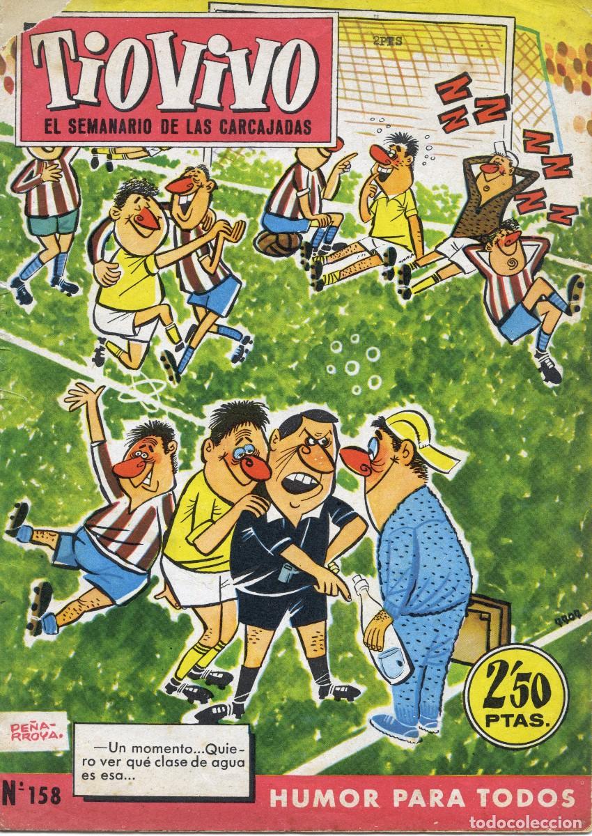 Tebeos: TIO VIVO N&ordm; 158 ORIGINAL . CRISOL / BRUGUERA 1960