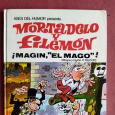 Tebeos: ASES DEL HUMOR Nº 12 MORTADELO Y FILEMÓN - ¡ MAGIN, EL MAGO ! - 1971 BRUGUERA