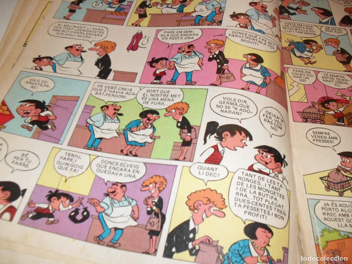 BDs: HISTORIETA COMPLETA EN MET I LA QUIMA:LA BUTIFARRA .DEL TEBEO JORDI,BRUGUERA,1978.TEBEO MUY DIFICIL.