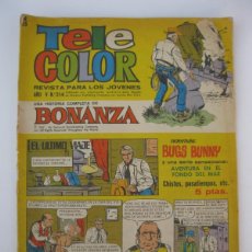 Tebeos: TELE COLOR - AÑO V - Nº 214 - EDITORIAL BRUGUERA - AÑO 1967.. Lote 399617749