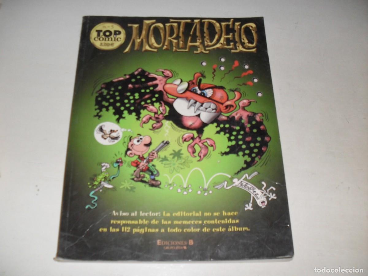 Tebeos: TOP COMIC N&ordm;5 MORTADELO.EDICIONES B,2002. - Foto 1