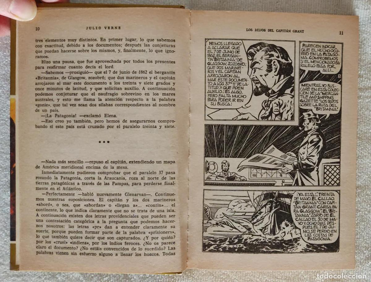 Tebeos: LOS HIJOS DEL CAPITAN GRANT. - Foto 5