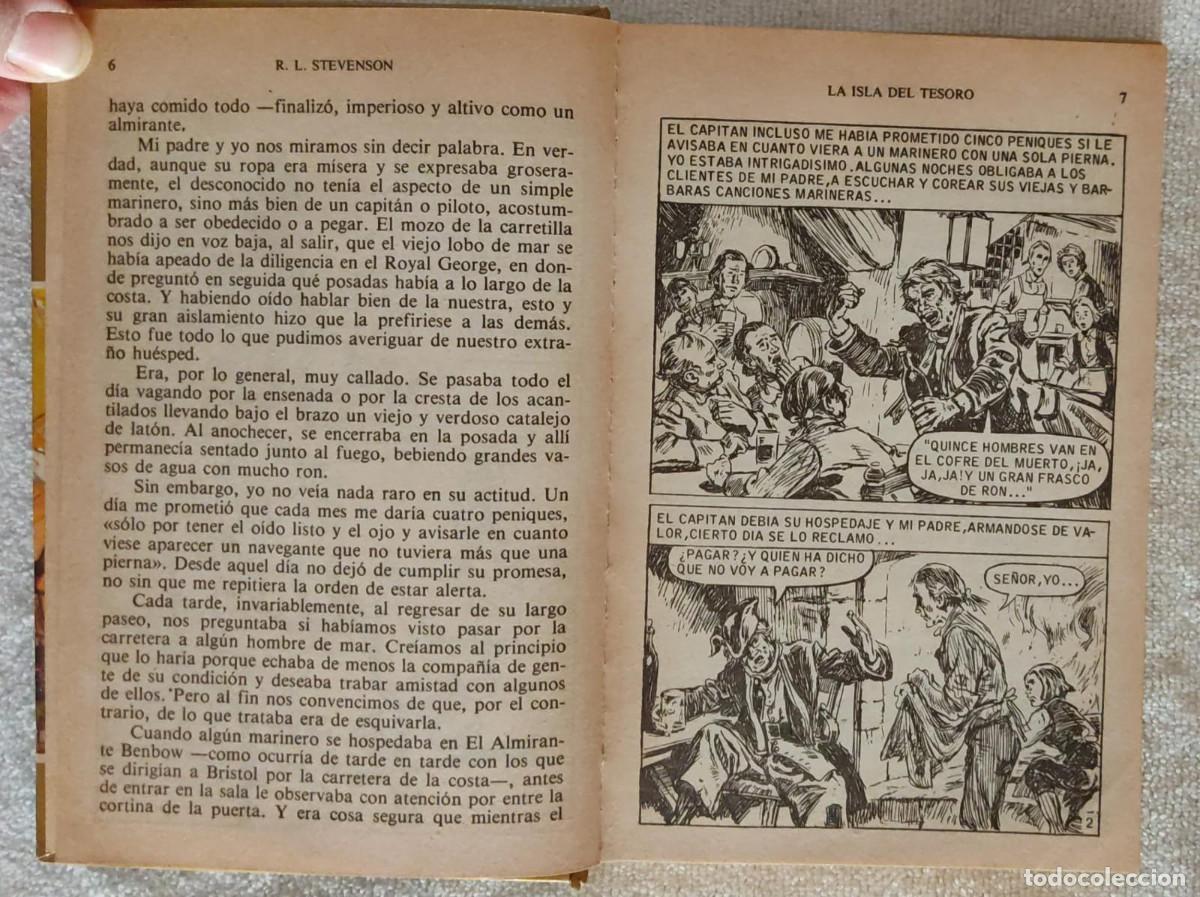 Tebeos: LA ISLA DEL TESORO. - Foto 5