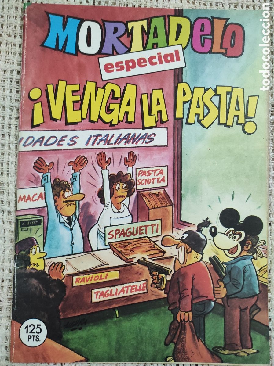 Tebeos: MORTADELO ESPECIAL N&ordm; 184 &iexcl;VENGA LA PASTA! - EDITA - BRUGUERA