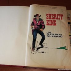 Tebeos: EL SHERIFF KING GRANDES AVENTURAS JUVENILES EDITORIAL BRUGUERA TOMO ENCUADERNADO. Lote 401024144