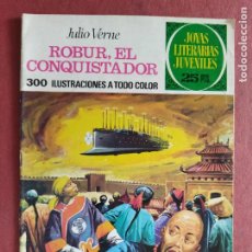 Tebeos: JOYAS LITERARIAS JUVENILES Nº 113 - JULIO VERNE - ROBUR EL CONQUISTADOR. Lote 401590534