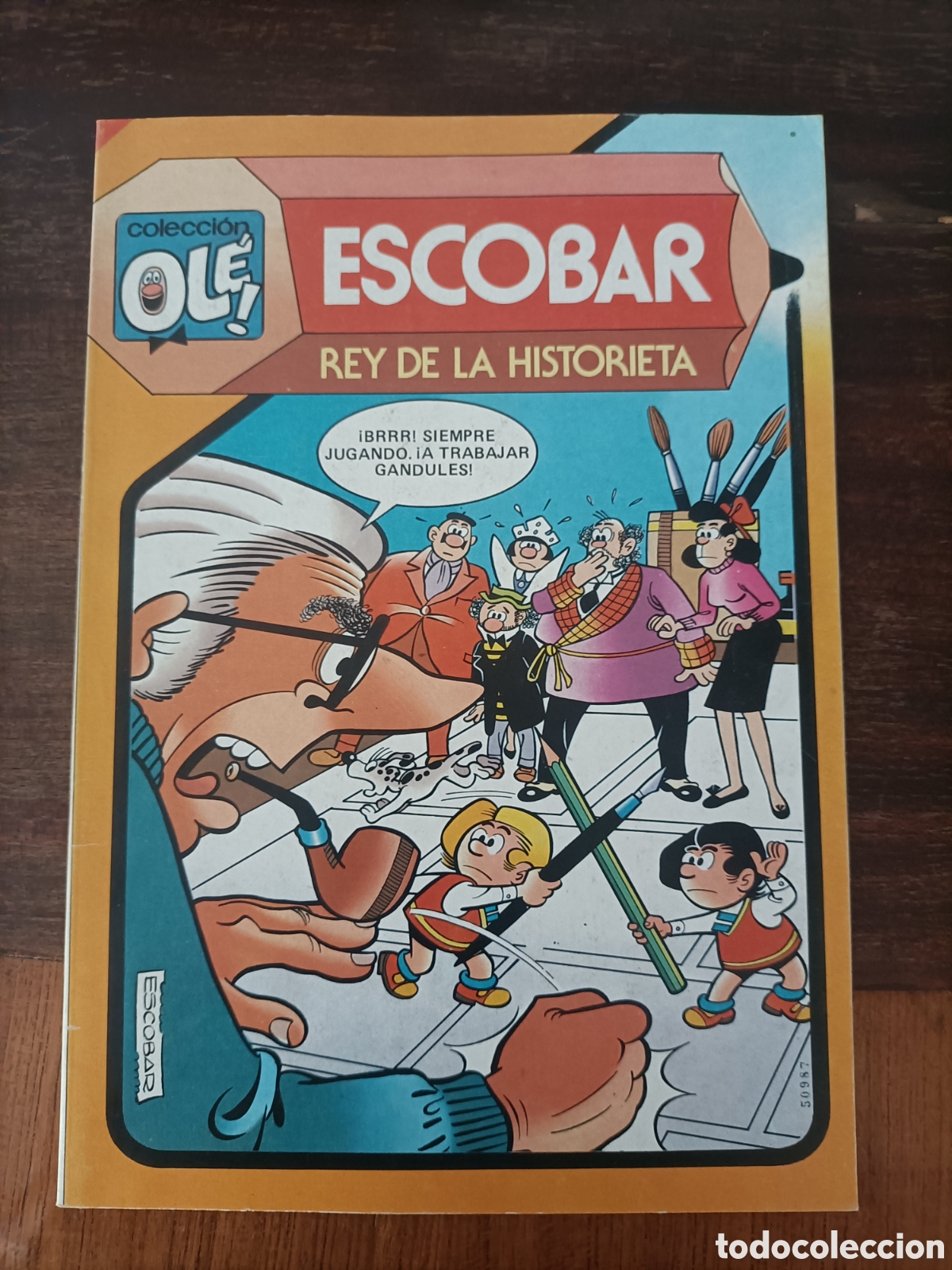 Tebeos: C&oacute;mic tebeo Ol&eacute; Escobar Rey de la historieta - Foto 1