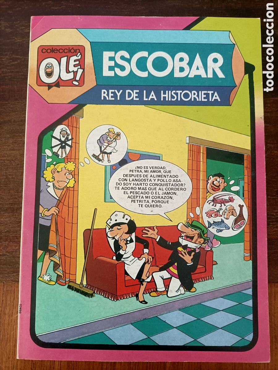 Tebeos: C&oacute;mic tebeo Ol&eacute; Escobar Rey de la historieta - Foto 1