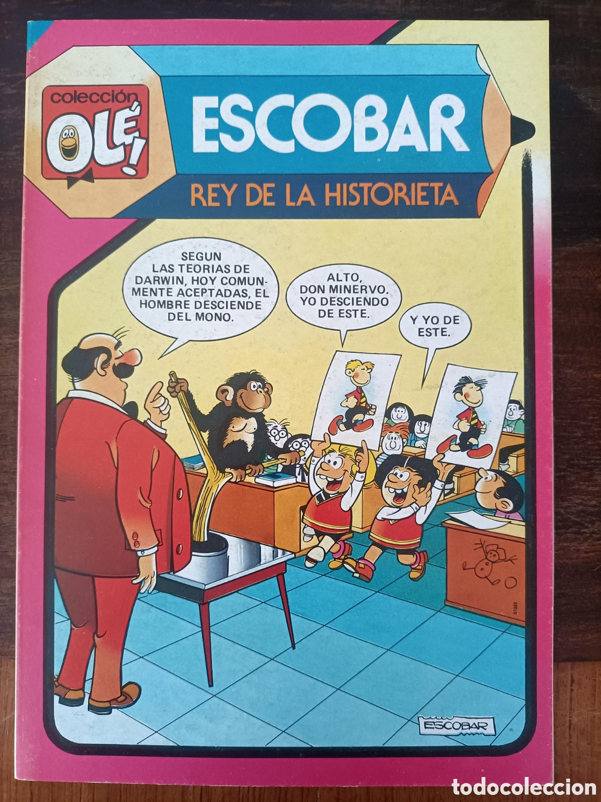 Tebeos: C&oacute;mic tebeo Ol&eacute; Escobar Rey de la historieta - Foto 1
