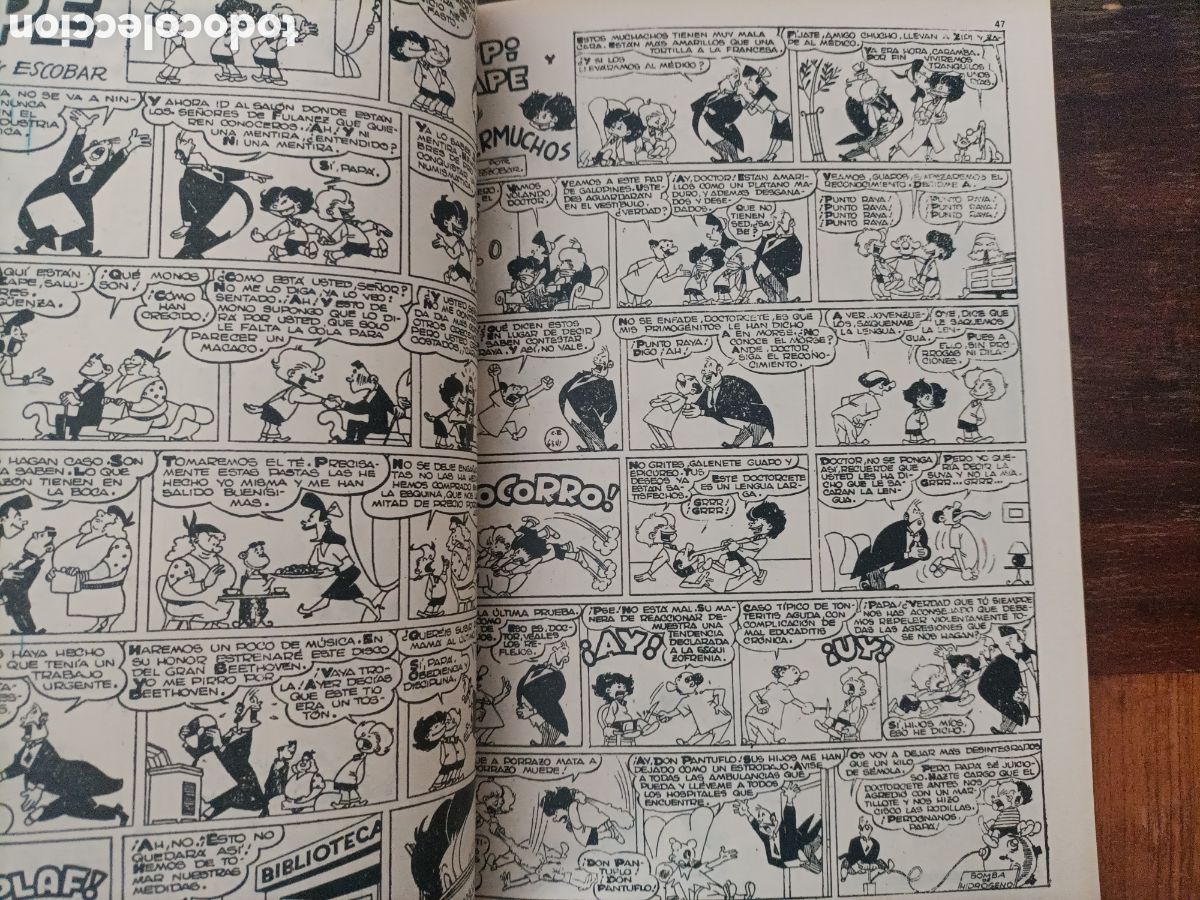 Tebeos: C&oacute;mic tebeo Ol&eacute; Escobar Rey de la historieta - Foto 4