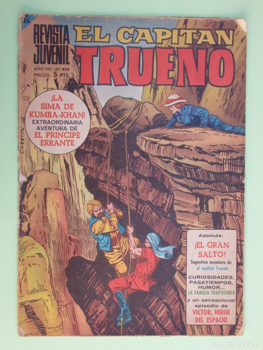 Tebeos: El Capit&aacute;n Trueno n&ordm; 414 Original. - Foto 1