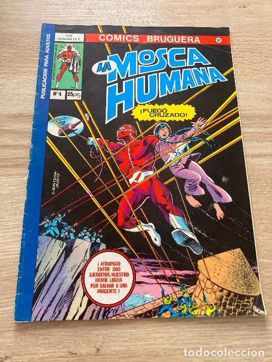 Livros de Banda Desenhada: LA MOSCA HUMANA N&ordm; 4. COMICS BRUGUERA 1978