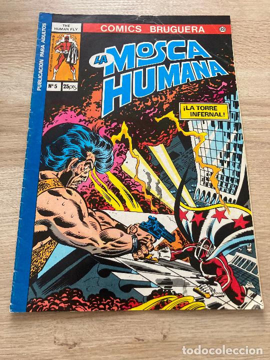 Livros de Banda Desenhada: LA MOSCA HUMANA N&ordm; 5. COMICS BRUGUERA 1978