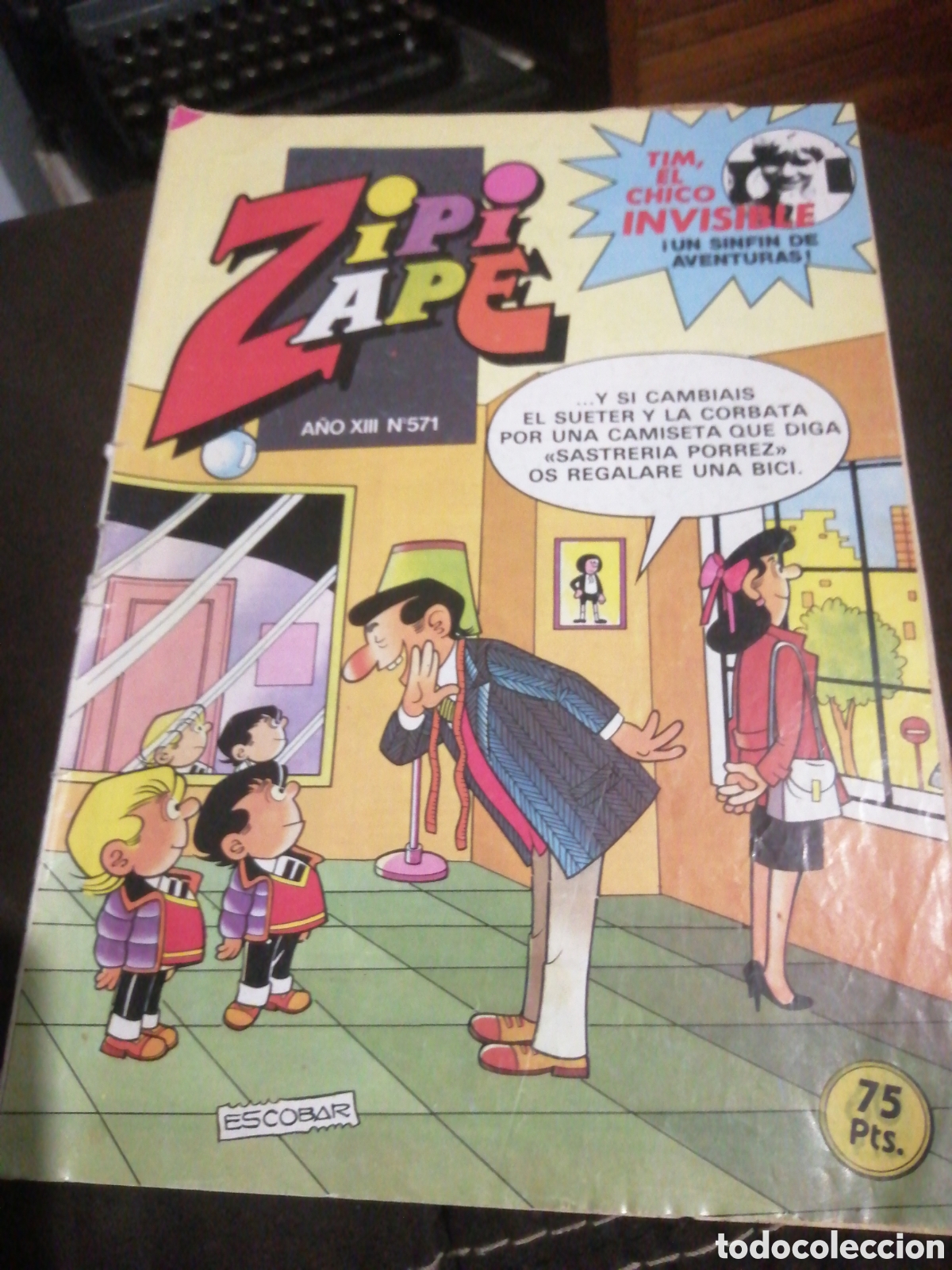 BDs: ZIPI ZAPE, N. 571, A&Ntilde;O 1984