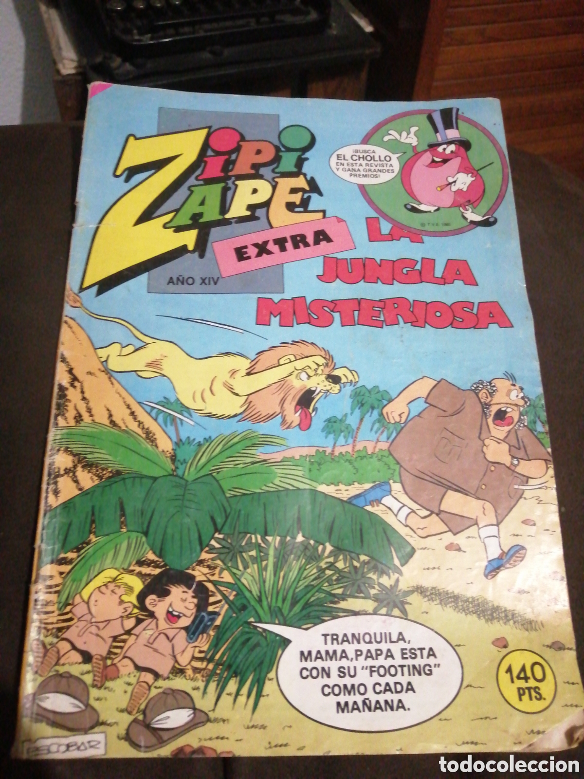 BDs: Revista Zipi Zape Extra n&deg;79: La Jungla Misteriosa (Bruguera, 1985). Con El Pueblo A&eacute;reo
