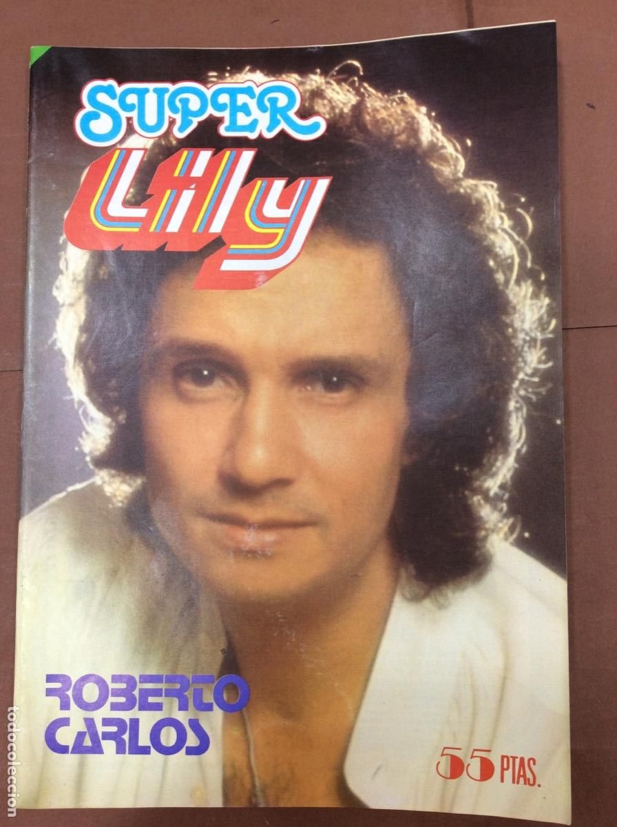 Tebeos: SUPER LILY N&ordm; 59. ROBERTO CARLOS EN PORTADA. POSTER DE TEENS TOURNEE'80. EDITORIAL BRUGUERA.