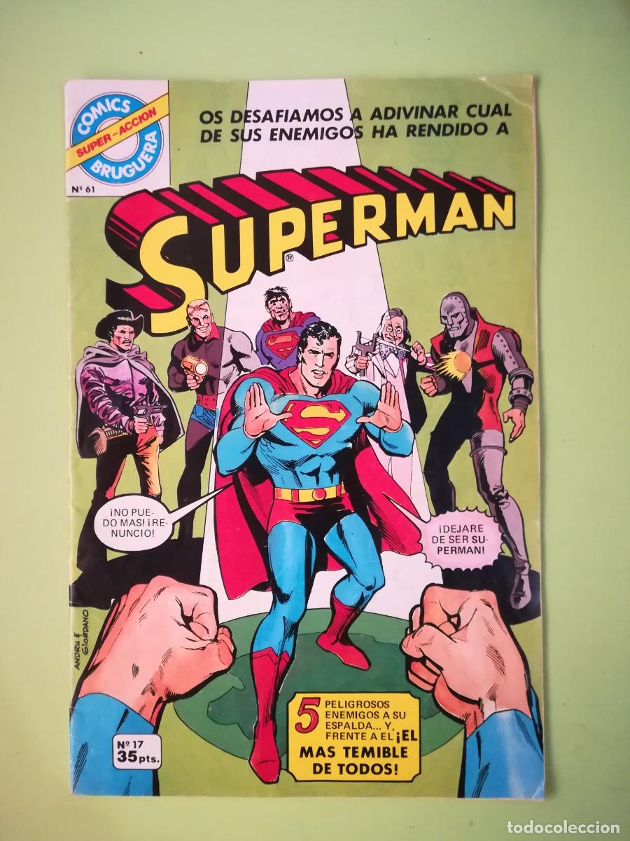 Tebeos: Comic Bruguera Superman n&ordm; 17 Dc comics 1979 - Foto 1