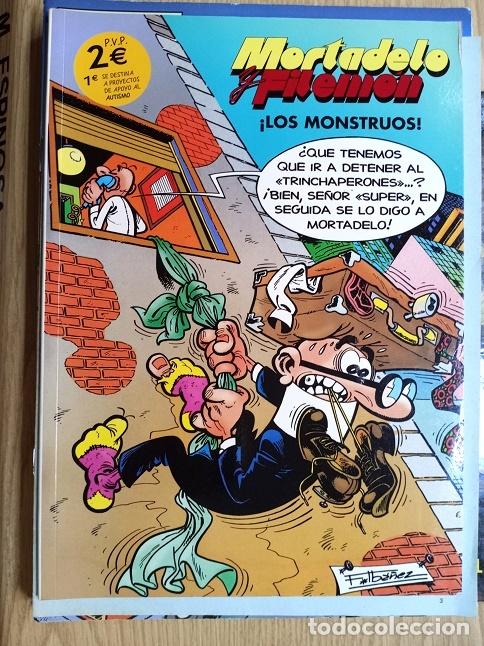 Tebeos: MORTADELO Y FILEMON - LOS MONSTRUOS - Foto 1