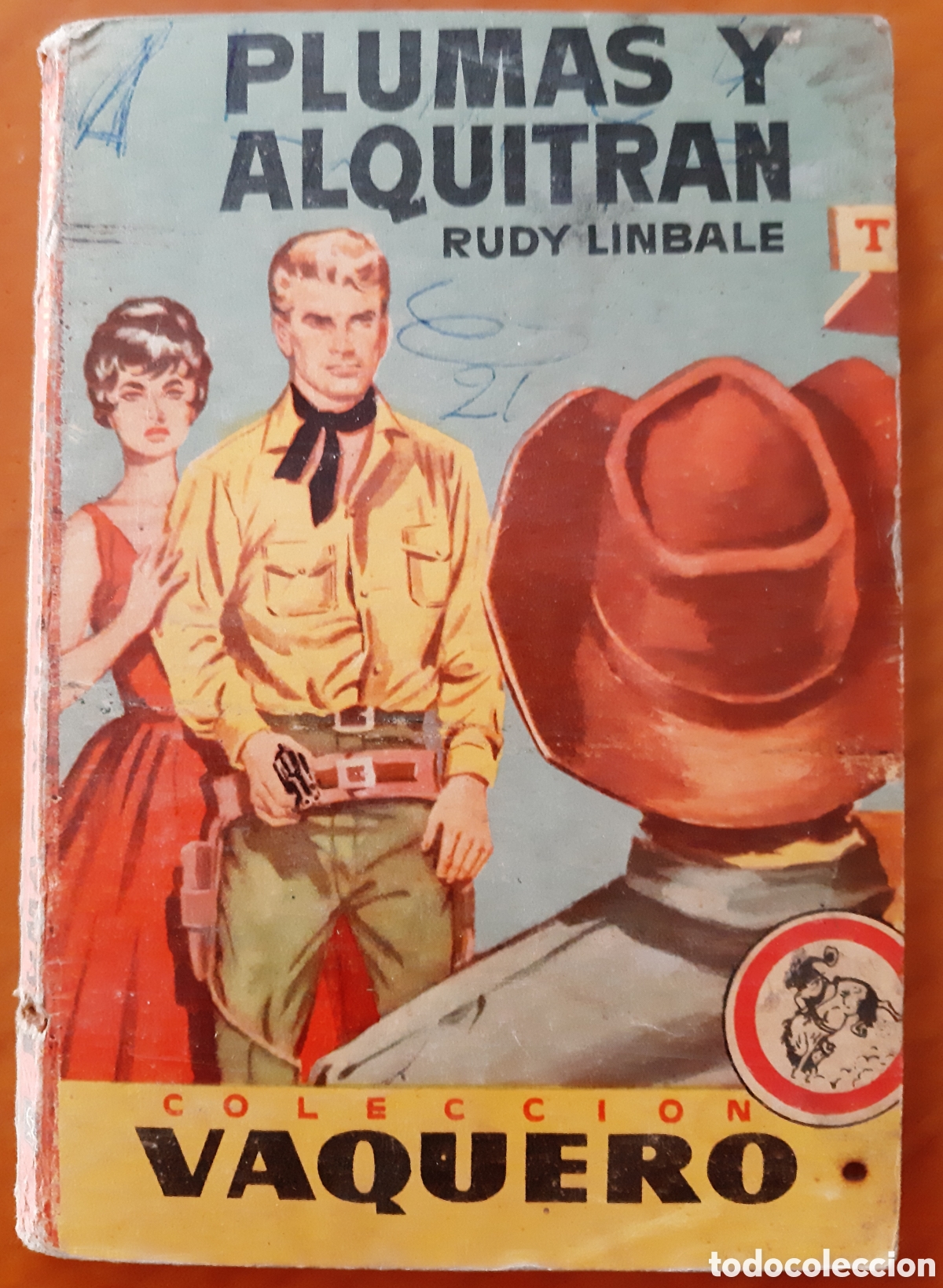 Livros de Banda Desenhada: Novela Bruguera. Plumas y Alquitr&aacute;n. Colecci&oacute;n Vaquero. A&ntilde;os 60