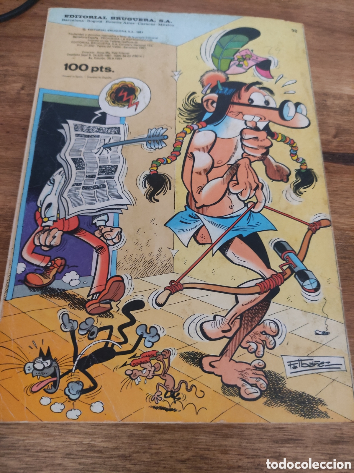 Tebeos: MORTADELO Y FILEMON N&deg; 98, COLECCI&Oacute;N OLE - Foto 3