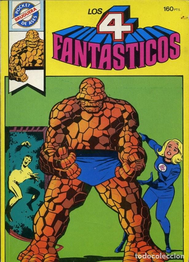 BDs: POCKET DE ASES-BRUGUERA- N&ordm; 12 -LOS 4 FANT&Aacute;STICOS-PATRULLA X-JACK KIRBY-CORRECTO-DIF&Iacute;CIL-LEA-8692