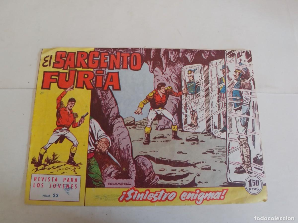 BDs: EL SARGENTO FURIA N&ordm; 23-SINIESTRO ENIGMA