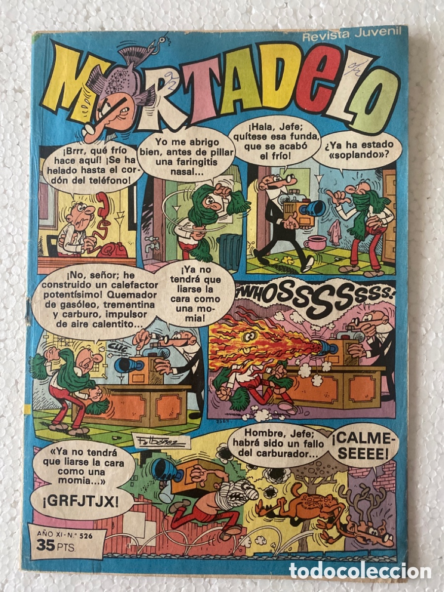 Tebeos: MORTADELO 526 - BRUGUERA - Foto 1