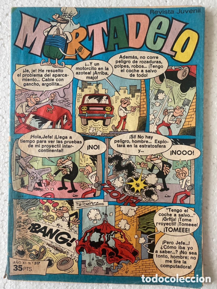 Tebeos: MORTADELO 517 - BRUGUERA - Foto 1