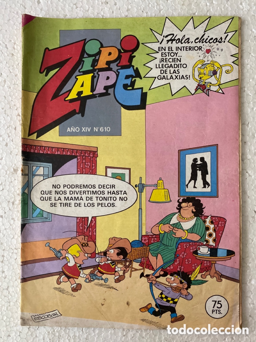 Tebeos: ZIPI ZAPE 610 BRUGUERA buen estado