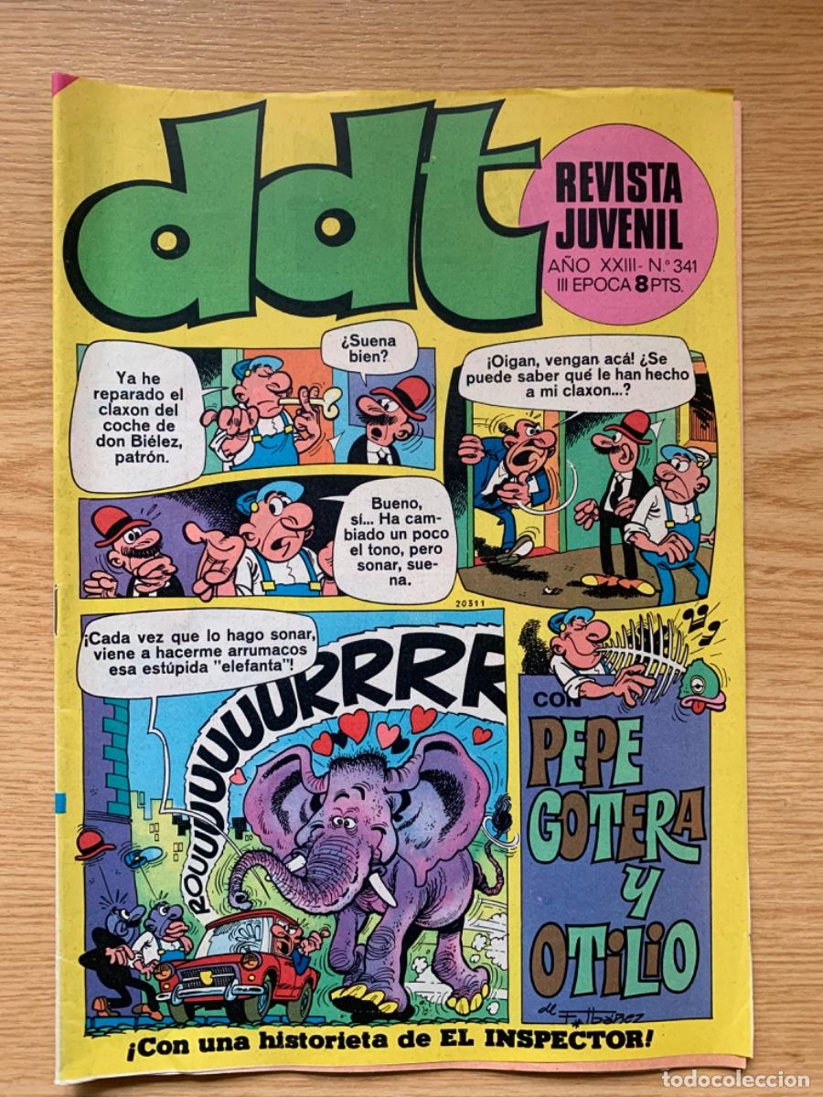 Tebeos: DDT n&ordm; 341 - Excelente Estado - R2 - Foto 1