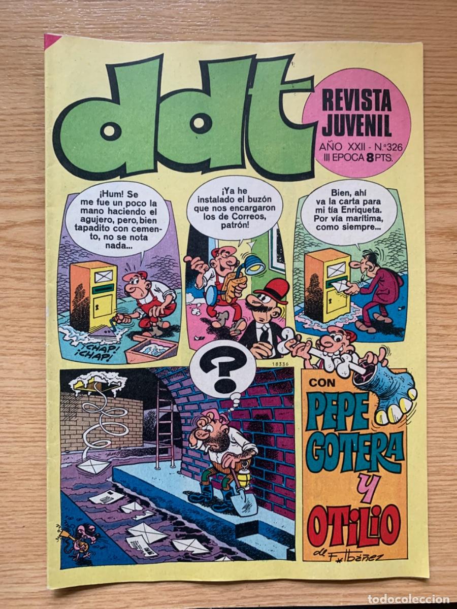 Tebeos: DDT n&ordm; 326 - Excelente Estado - R2 - Foto 1