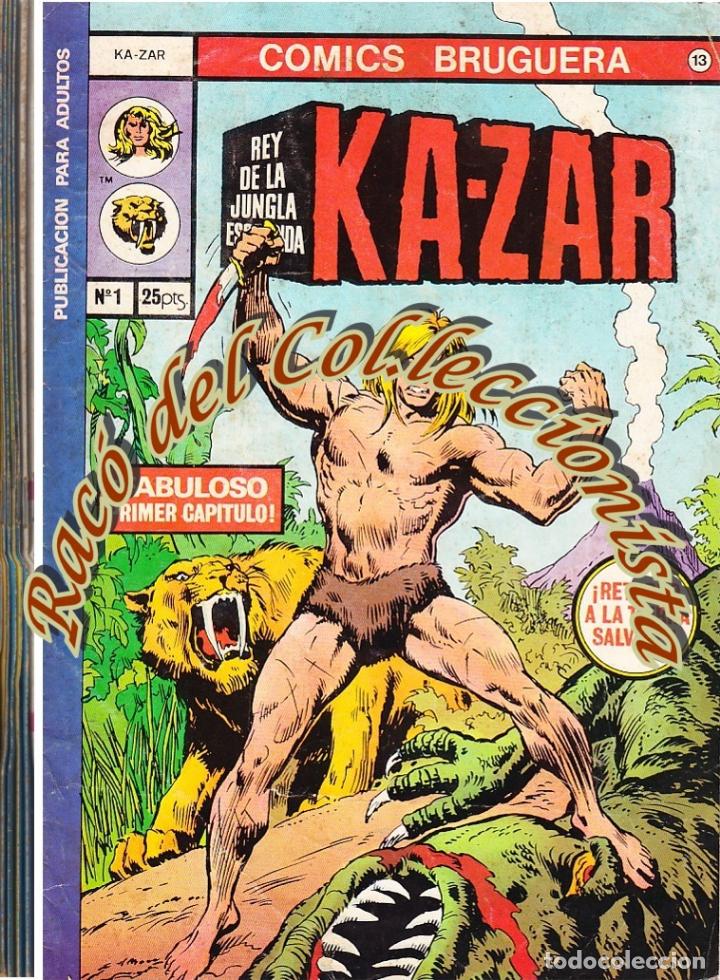 Tebeos: KA ZAR , COMICS BRUGUERA COMPLETA ( DEL 1 AL 7 ), 1978 - Foto 1