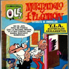 Tebeos: OLE Nº 100 MORTADELO Y FILEMON - INCLUYE EL ANTIDOTO - BRUGUERA 1974 1ª EDICION, Nº EN EL LOMO