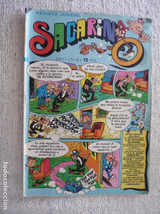 Tebeos: SACARINO N&ordm; 15 COMIC - Foto 1
